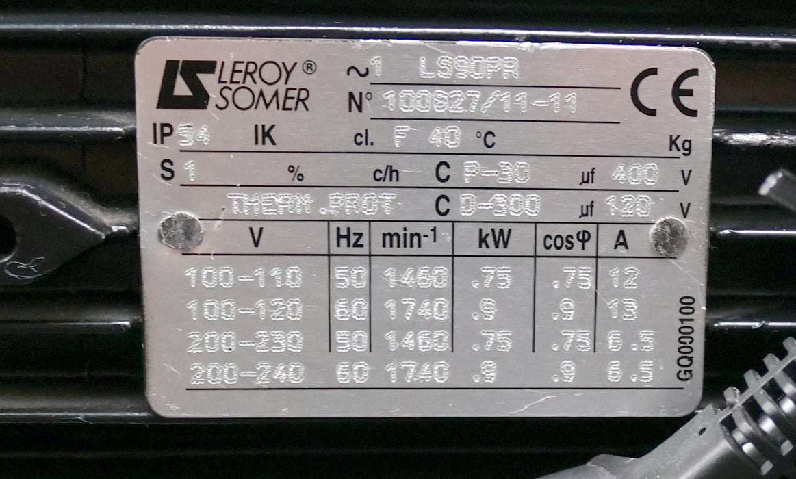 Bild des Artikels PFEIFFER-Vakuum-Pumpe-DUO-20-M-PK-D63-712-B-max.-24m³/h-Oil-P3-1.1l-+-Motor