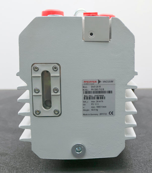 Bild des Artikels PFEIFFER-Vakuum-Pumpe-DUO-20-M-PK-D63-712-B-max.-24m³/h-Oil-P3-1.1l-+-Motor