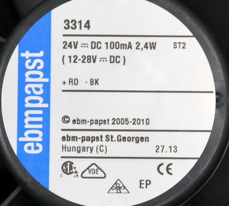 Bild des Artikels EBM-PAPST-Lüfter-3314-Abmaße-92x92x32mm-unbenutzt