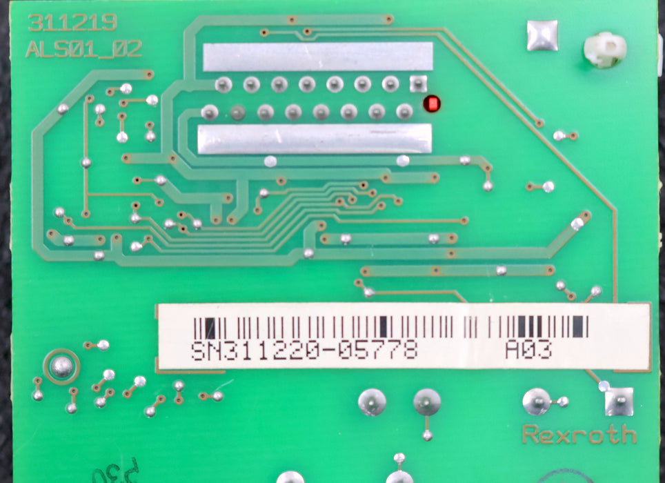 Bild des Artikels REXROTH-Baugruppe-ALS0102-SN-311220-Platine-311219-gebraucht-repariert-getestet