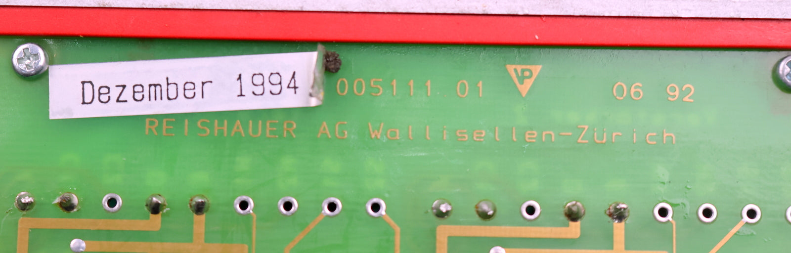 Bild des Artikels REISHAUER-Einschub-Board-A8.71-005259.02-Art.Nr.-1881-1041-gebraucht