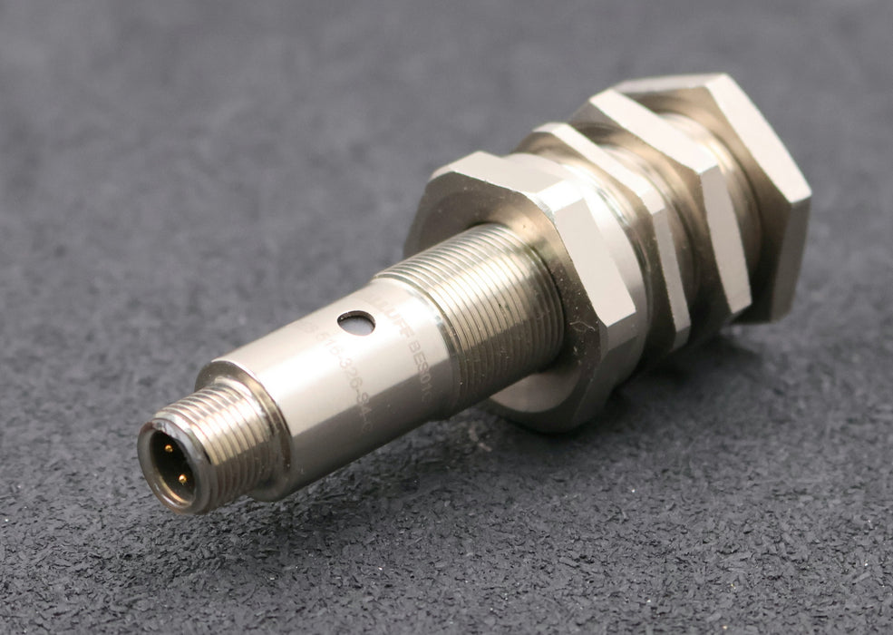 Bild des Artikels BALLUFF-Näherungsschalter-BES-516-326-S4-C-BES01CW-mit-Spannzangenhalterung