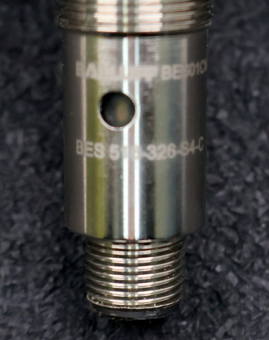 Bild des Artikels BALLUFF-Näherungsschalter-BES-516-326-S4-C-BES01CW-mit-Spannzangenhalterung