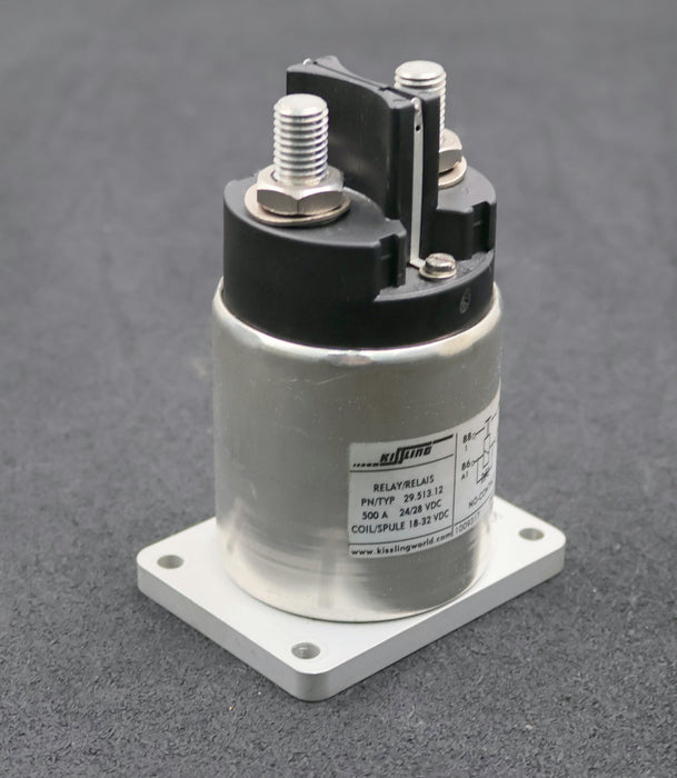 Bild des Artikels KISSLING-Monostabiles-Relais-500A-PN-29.513.12-24/28VDC-Spule-18-32VDC