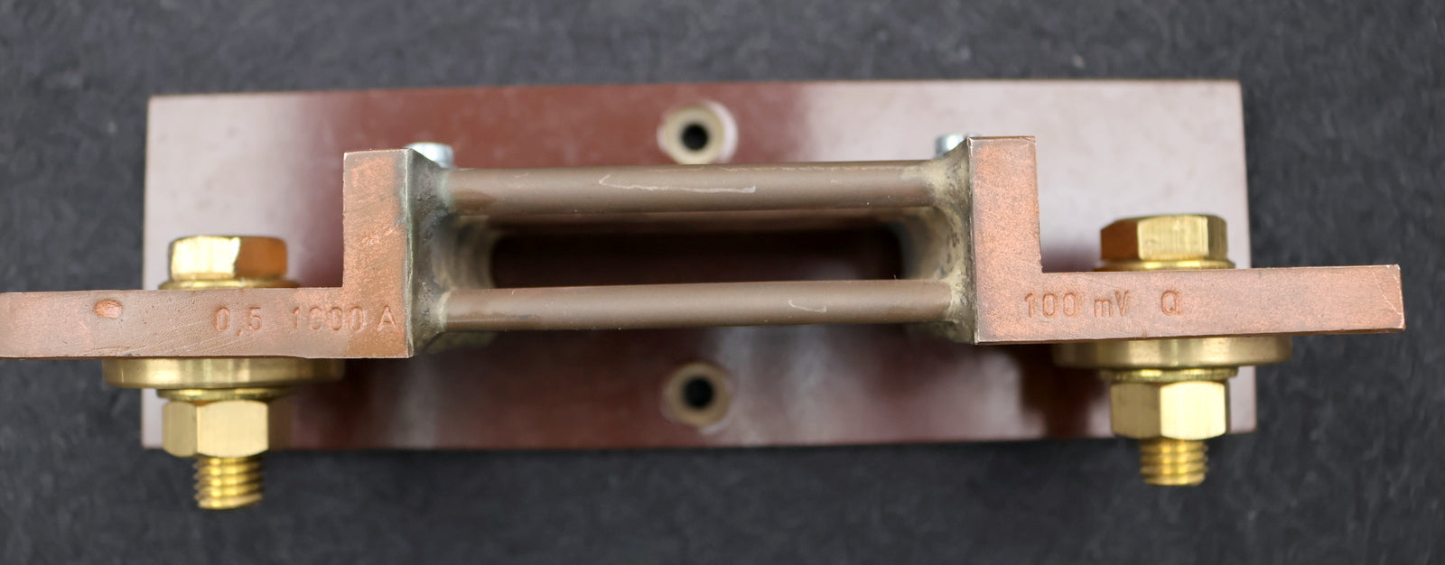 Bild des Artikels Mess-Shunt-Messstrom-1000A-Spannungsabfall-100mV-mit-Messinganschlüssen