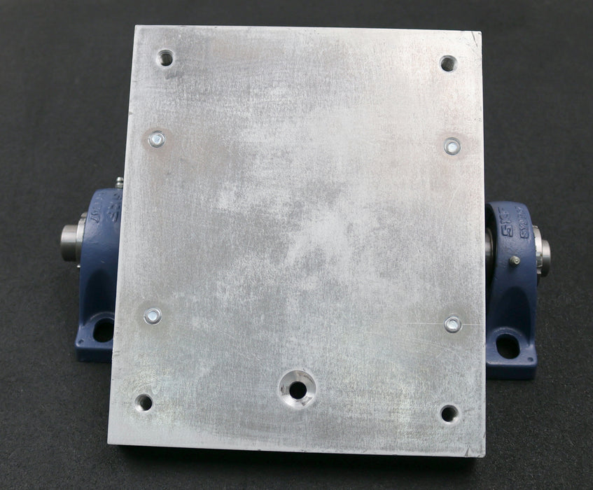 Bild des Artikels SKF-Stehlagereinheit-mit-4x-SYJ507-mit-Welle-mit-Alu-Auflageplatte-310x260x30mm