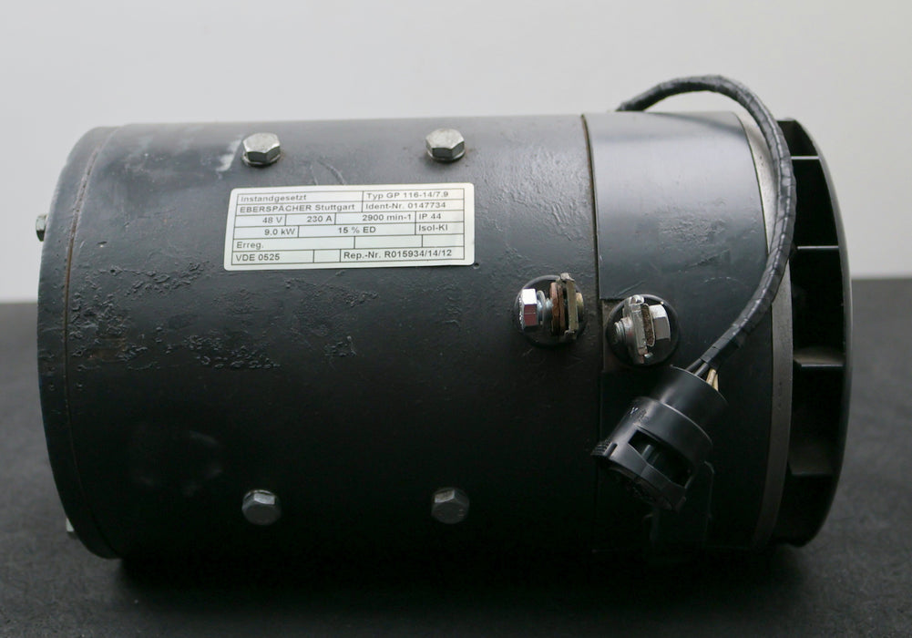 Bild des Artikels STILL-/-EBERSPÄCHER-9kW-Pumpen-Motor-für-Gabelstapler-für-STILL-R20-(alt)