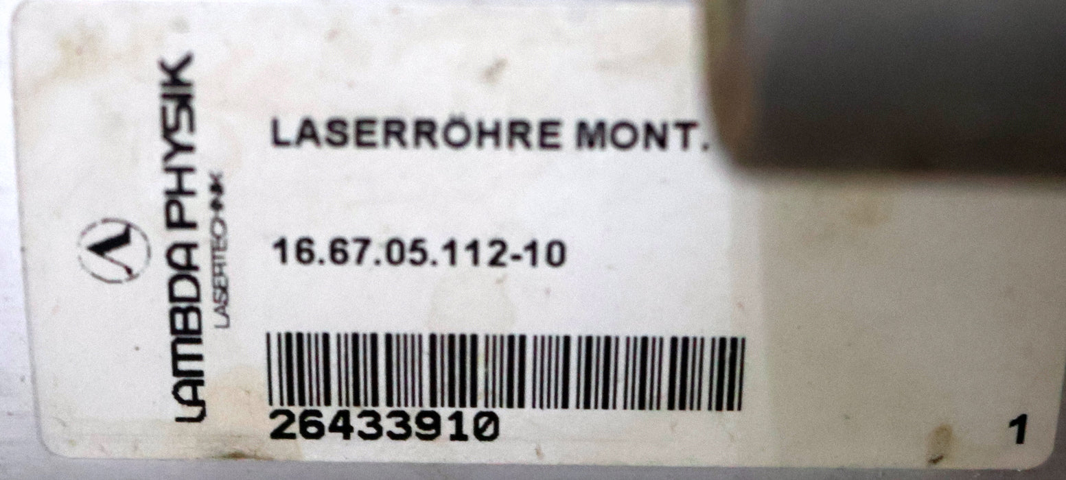 Bild des Artikels LAMBDA-PHYSIK-Laserröhre-Montiert-NOVA-TUBE-Art.Nr.-26433910-mit-Sensor-FN