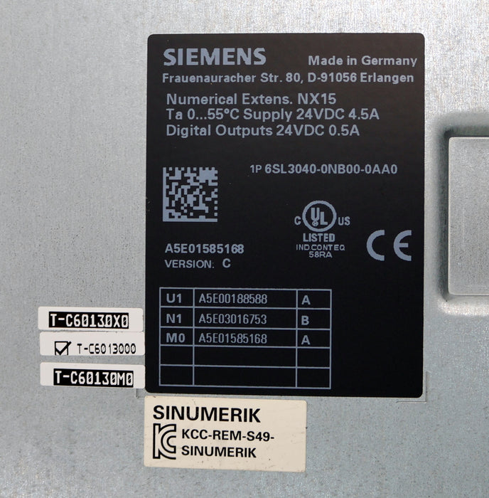 Bild des Artikels SIEMENS-Numerical-Extension-NX15-6SL3040-0NB00-0AA0-Achserweiterung-6-Achsen