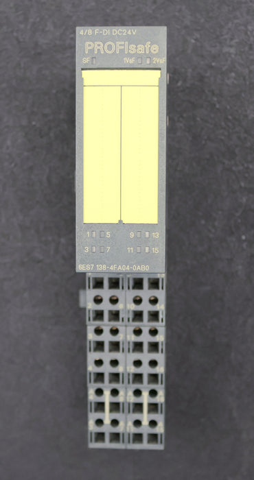 Bild des Artikels SIEMENS-SIMATIC-S7-PROFIsafe-Modul-6ES7138-4FA04-0AB0-4/8-F-DI-DC24V-mit-Sockel
