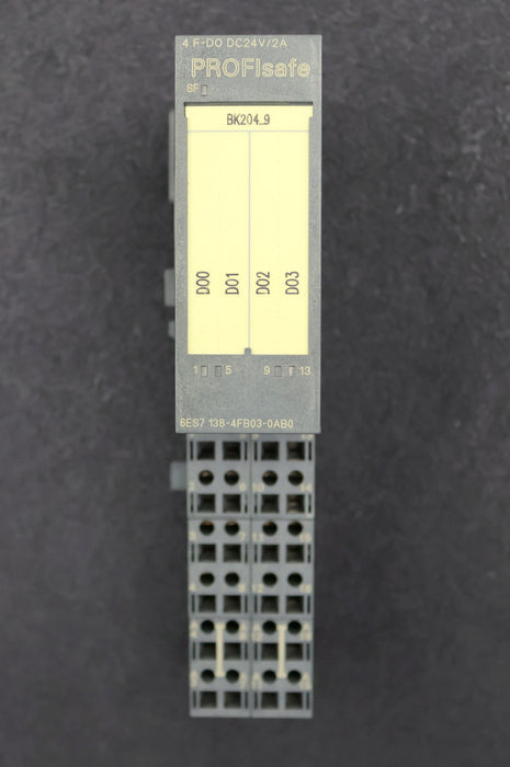 Bild des Artikels SIEMENS-SIMATIC-S7-PROFIsafe-Modul-6ES7138-4FB03-0AB0-4/8-F-DO-DC24V-mit-Sockel