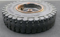 Bild des Artikels CONTINENTAL-Vollgummi-Reifen-CSE-ROBUST-SC20-4.00-8-/-3.00-Breite-4"-+Stahlfelge