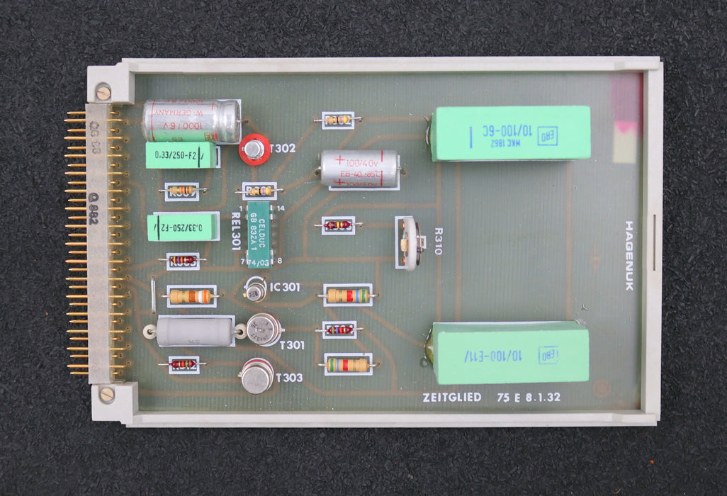 Bild des Artikels HAGENUK-Einschubplatine-ZEITGLIED-75-E-8.1.32-unbenutzt