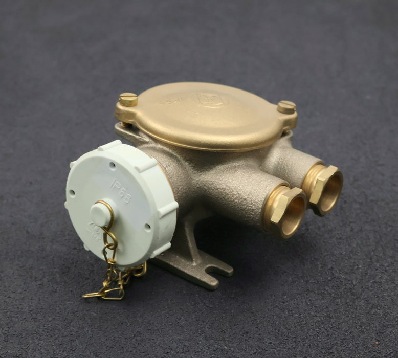 Bild des Artikels WISKA-HNA-Steckdose-HNA-Steckdose-DIN89262-Art.Nr.-10010574-1141/2/R/250V-2xZ14