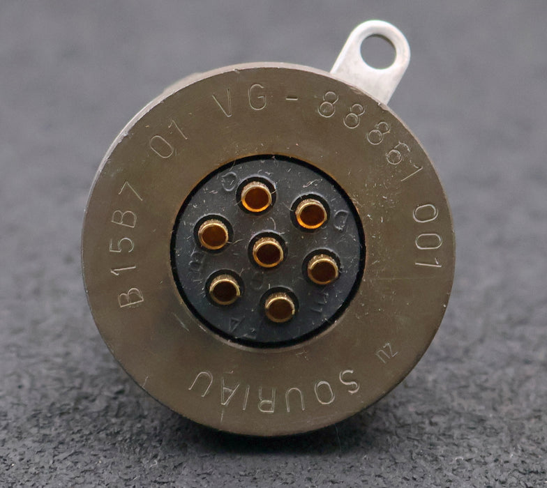 Bild des Artikels SIGNAAL-SOURIAU-Connector-3522-500-12488-B15B7-VG-88861-001-7Pin-female