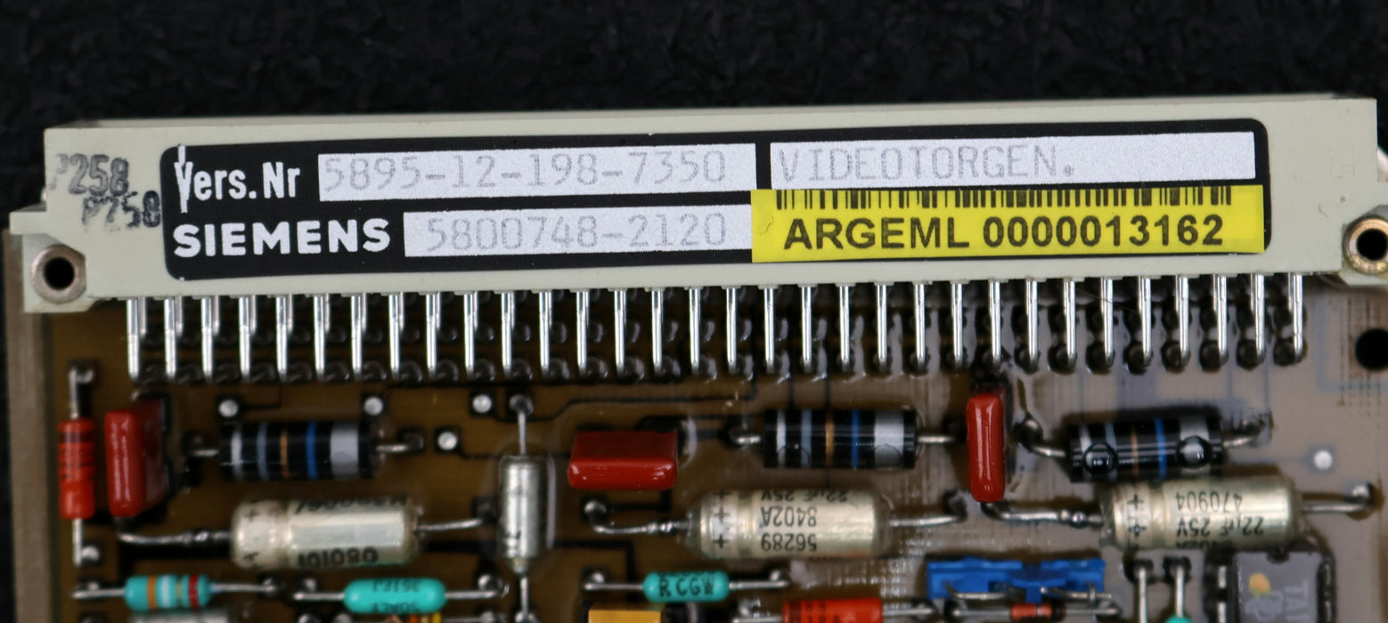 Bild des Artikels SIEMENS-Einschraub-Platine-VIDEOTORGEN.-5800748-2120-VersNr.-5895-12-198-7350