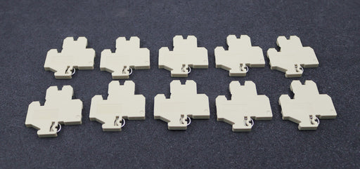 Bild des Artikels WEIDMÜLLER-10x-Reihenklemme-DK-4-Q-4mm²-500V-unbenutzt-Gewicht-120g