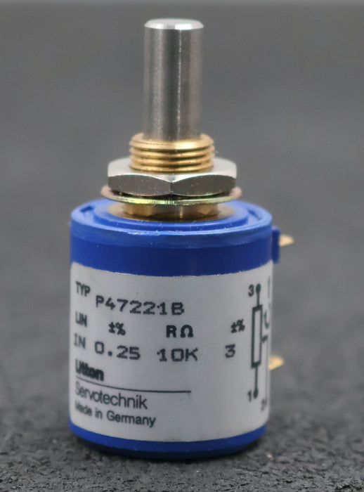 Bild des Artikels LITTON-Potentiometer-P47221B-10kOhm-Linearität-+/--0,25%-unbenutzt