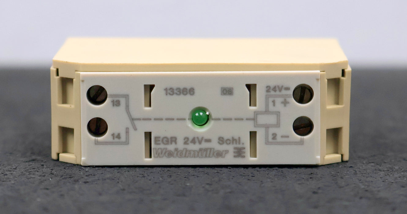 Bild des Artikels WEIDMÜLLER-Relaiskoppler-EGR-24VDC-Schließer-Typ-13366-unbenutzt