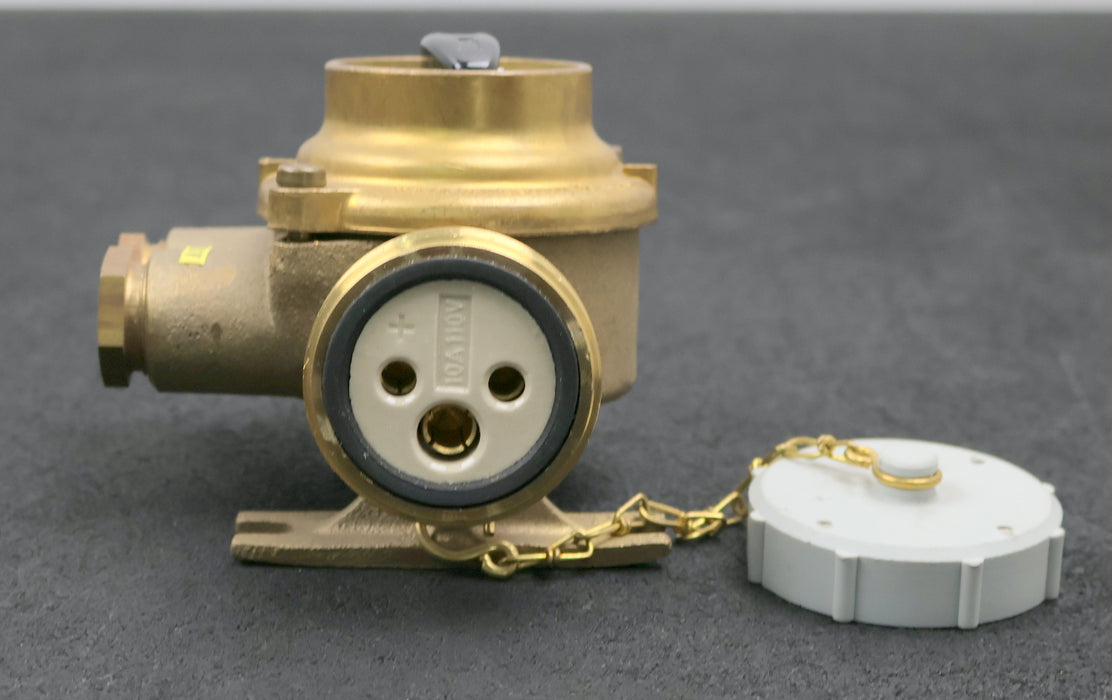 Bild des Artikels WISKA-HNA-Schalter-HNA-Schalter-Messing-Gehäuse-10A-250V-IP56-Messing