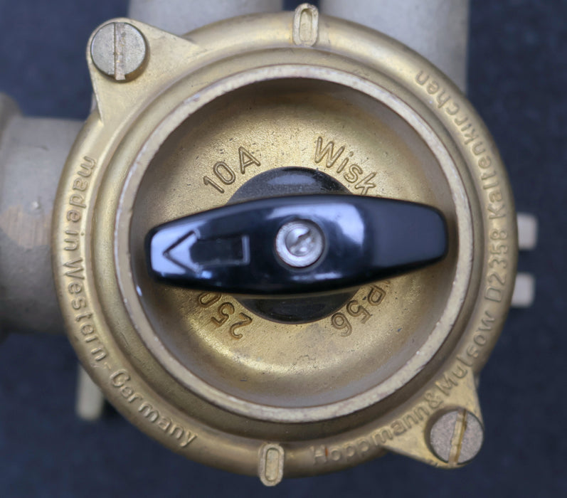 Bild des Artikels WISKA-HNA-Schalter-HNA-Schalter-Messing-Gehäuse-10A-250V-IP56-Messing