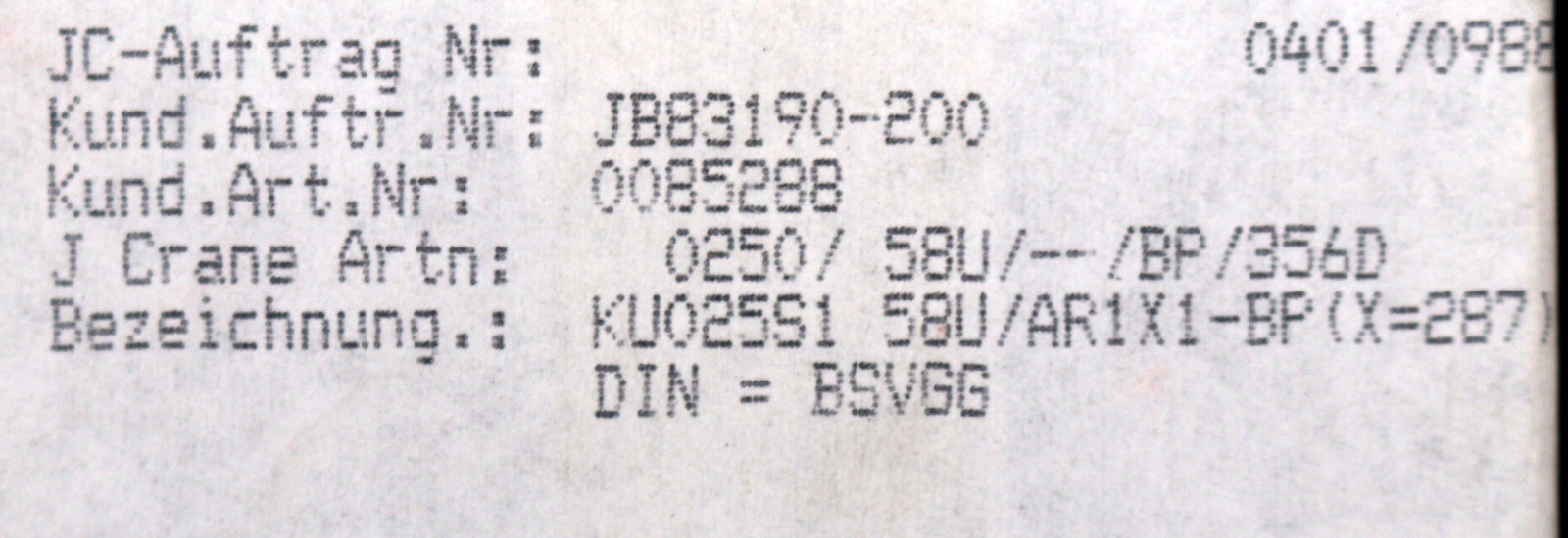 Bild des Artikels JOHN-CRANE-Wellendichtring-Ø-25mm-58U-ArtNr.-0250/58U/--/BP/356D