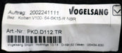 Bild des Artikels VOGELSANG-Dreh-Kolben-V100-64-6K15-R-NBR-Art.Nr.-PKD.D112.TR-R-unbenutzt