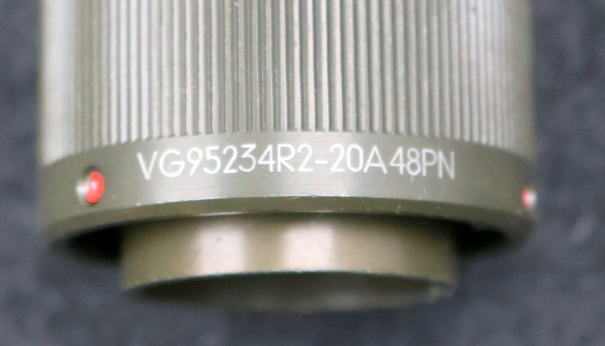 Bild des Artikels CANNON-ITT-19-Pol-Steckverbinder-VG95234-R2-20A-48PN-4820-12-163-9431-unbenutzt