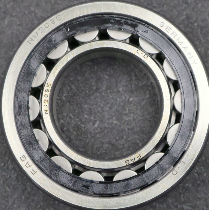 Bild des Artikels FAG-Zylinderrollenlager-NJ208E.TVP2-80x18x40mm-unbenutzt-in-OVP