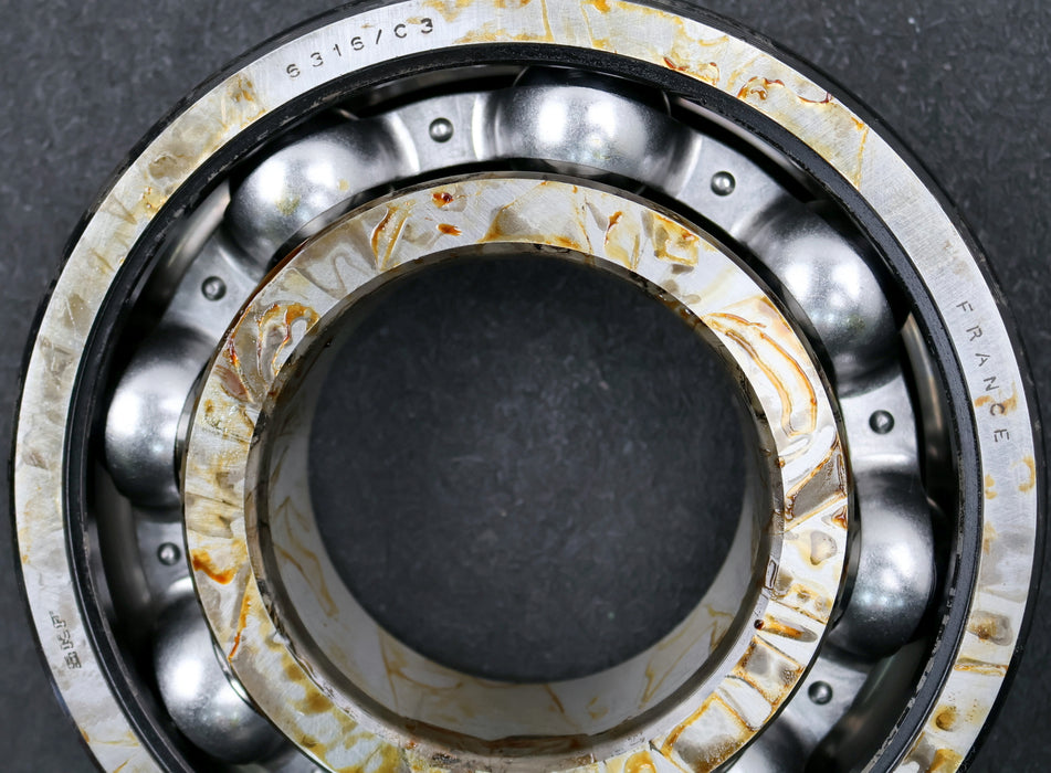 Bild des Artikels SKF-2-reihiges-Schräg-Kugellager-3316/C3-80x170x68,3-Made-in-FRANCE-unbenutzt