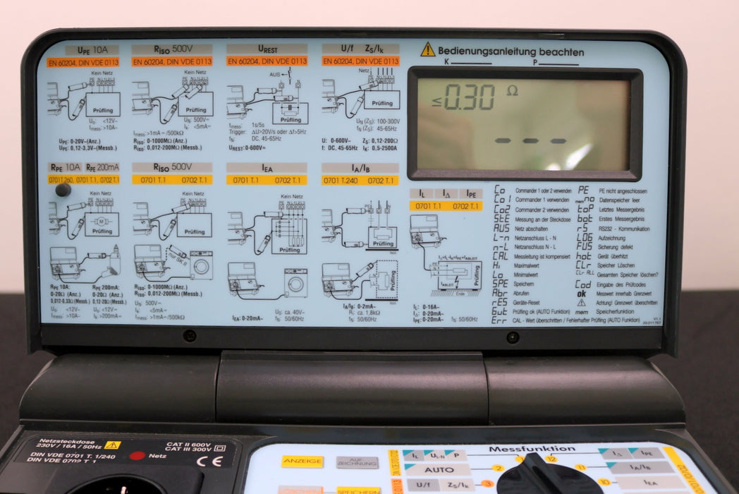 Bild des Artikels BEHA-UNITEST-MACHINEmaster-FTV0009050D-Maschinen-/-Gerätetester-+-Zubehör
