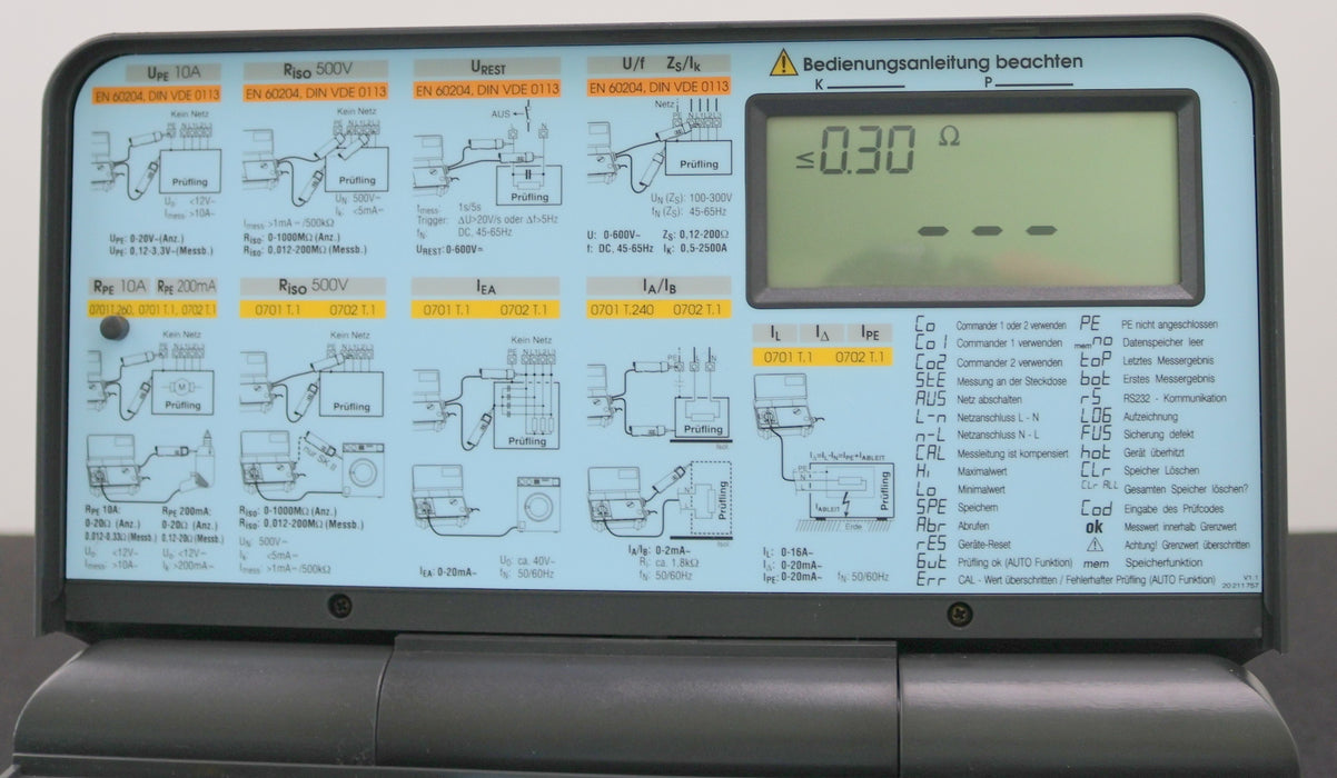Bild des Artikels BEHA-UNITEST-MACHINEmaster-FTV0009050D-Maschinen-/-Gerätetester-mit-4-Messpitzen