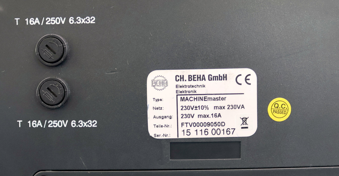 Bild des Artikels BEHA-UNITEST-MACHINEmaster-FTV0009050D-Maschinen-/-Gerätetester-mit-4-Messpitzen