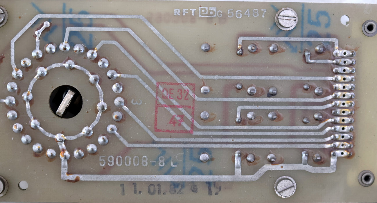 Bild des Artikels WMW-MODUL-Bedienfeld-+-Platine-590003-7-RFT-56668-+-Platine-590008-8-RFT-56487