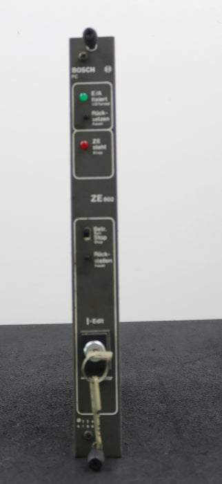 Bild des Artikels BOSCH-Einschubkarte-ZE-602-Mat-Nr.-041707-3017-+-2-Schlüssel-gebraucht