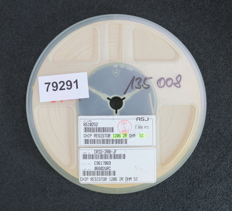 Bild des Artikels ASJ-ELECTRONICS-5000x-SMD-Widerstand-2-Ohm-CR-32-2R0-JF--Model-06602WRC-7"-