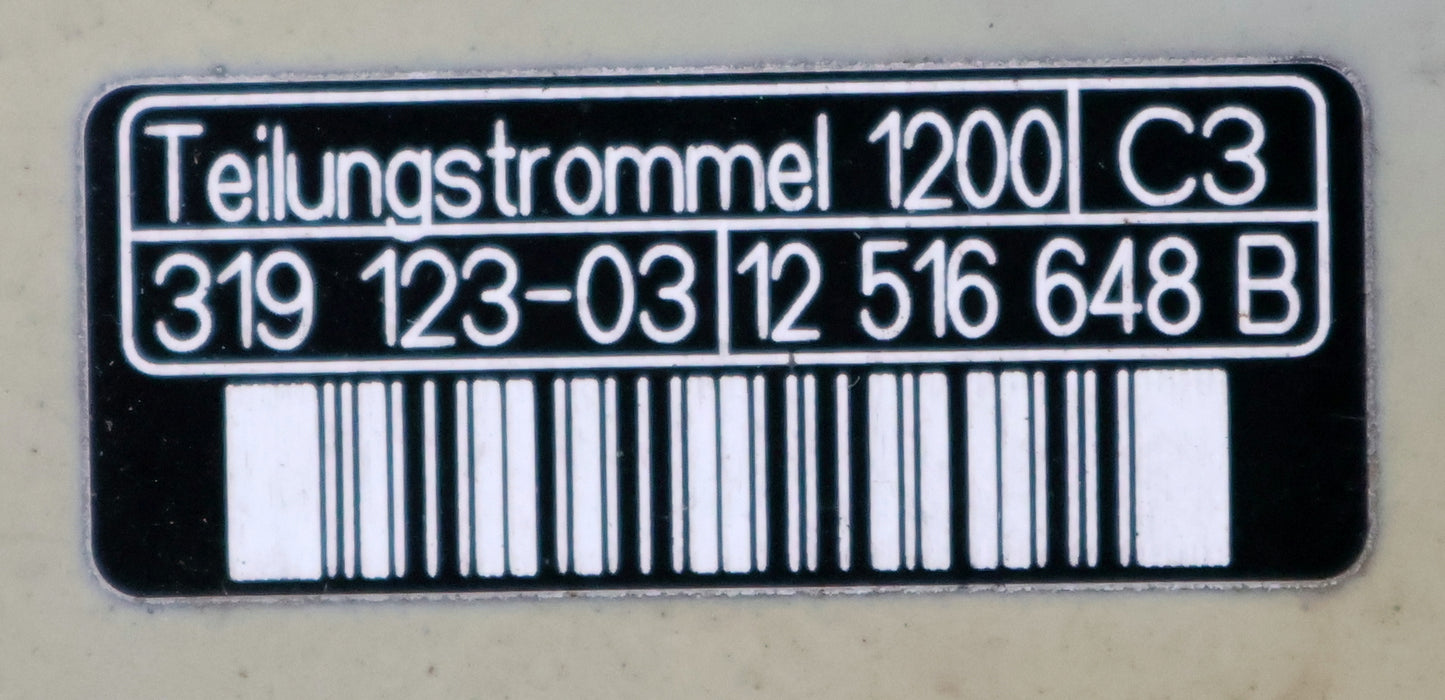 Bild des Artikels HEIDENHAIN-Teilungstrommel-ERM280-1200-Incremente-Nr.-319123-03-OHNE-Abtastkopf