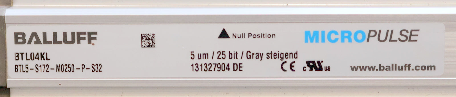Bild des Artikels BALLUFF-MICROPULSE-Wegaufnehmer-BTL04KL-BTL5-S172-M0250-P-S32-mit-Zubehör