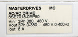 Bild des Artikels SIEMENS-MASTERDRIVES-6SE7018-0EP50-Input-380-480VAC-50/60Hz-8A-unbenutzt