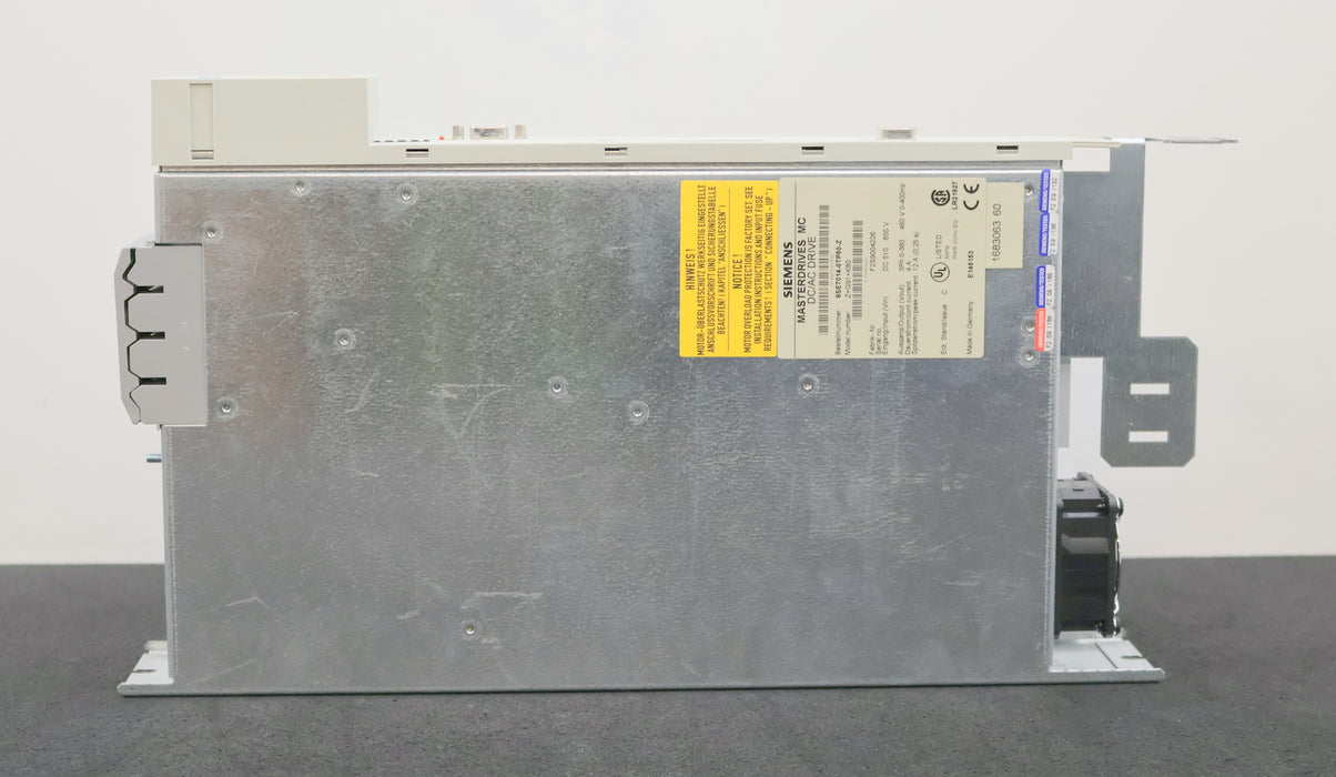 Bild des Artikels SIEMENS-MASTERDRIVES-6SE7014-0TP50-Z-Z=-G91-+-K-80-Input-510-650VDC-unbenutzt