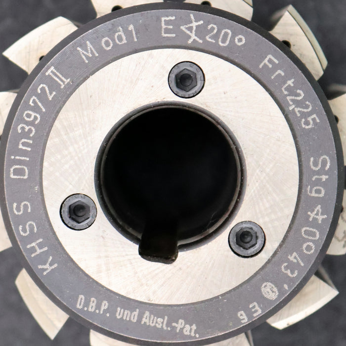 Bild des Artikels FETTE-Zahnrad-Wälzfräser-gear-hob-m=-1mm-20°-EGW-Ø85x79xØ27mm-mit-LKN-BPII