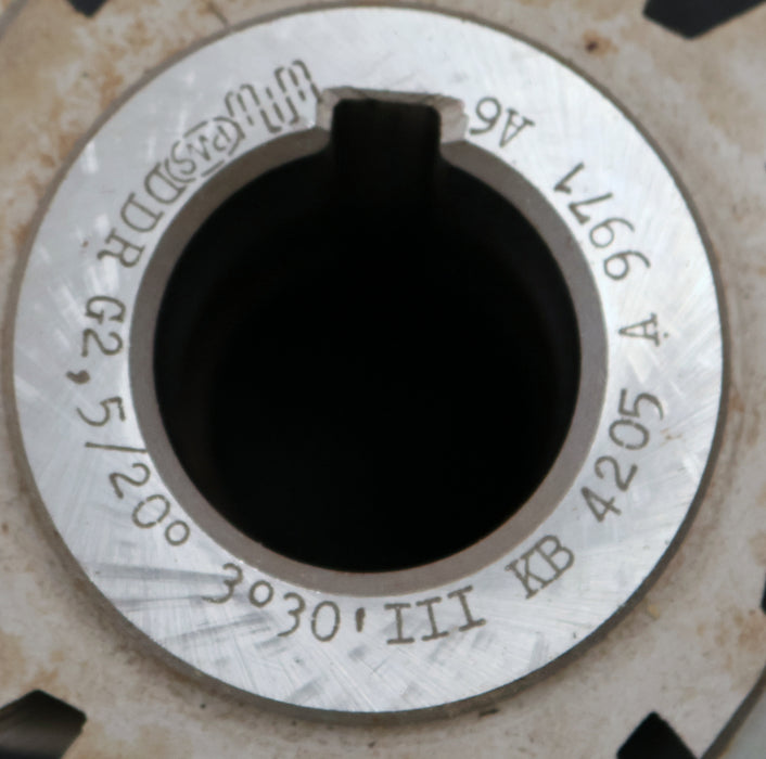 Bild des Artikels PWS-Zahnrad-Wälzfräser-gear-hob-m=-2,5mm-20°-EGW-Ø90x88xØ32mm-mit-LKN-BPIII