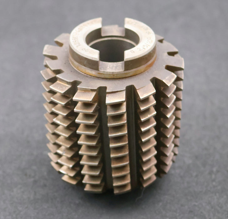 Bild des Artikels PWS-Zahnrad-Wälzfräser-gear-hob-m=-2,5mm-20°-EGW-Ø90x106xØ32mm-2gg.-Rechts