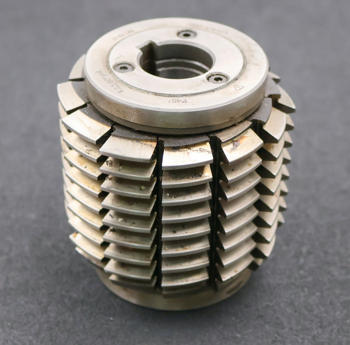 Bild des Artikels PWS-Zahnrad-Wälzfräser-gear-hob-m=-2,5mm-20°-EGW-Ø91x97xØ27mm-mit-LKN