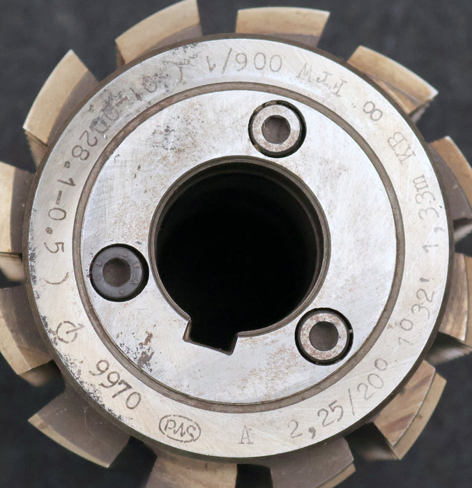 Bild des Artikels PWS-Zahnrad-Wälzfräser-gear-hob-m=-2,25mm-20°-EGW-Ø89x99xØ27mm-mit-LKN