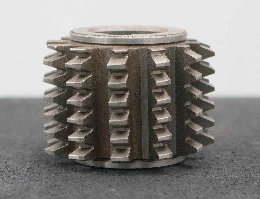 Bild des Artikels PWS-Zahnrad-Wälzfräser-gear-hob-m=-2mm-20°-EGW-Ø63x47xØ27mm-mit-LKN-BPII