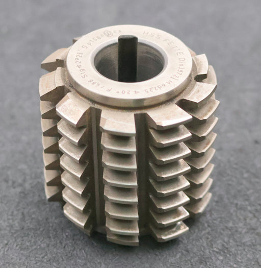 Bild des Artikels FETTE-Zahnrad-Wälzfräser-gear-hob-m=-2,25mm-20°-EGW-Ø60x60xØ22mm-mit-LKN