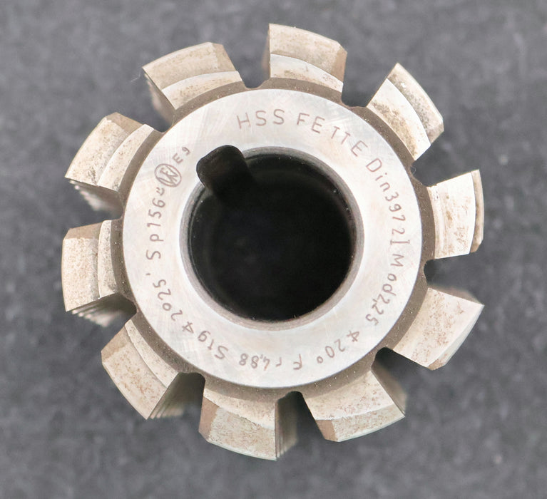 Bild des Artikels FETTE-Zahnrad-Wälzfräser-gear-hob-m=-2,25mm-20°-EGW-Ø60x60xØ22mm-mit-LKN