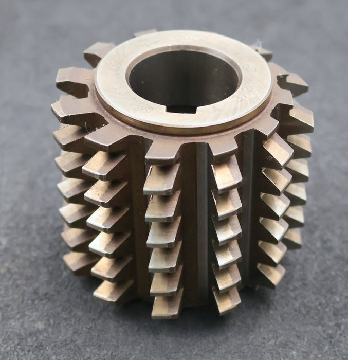 Bild des Artikels PWS-Zahnrad-Wälzfräser-gear-hob-m=-3mm-20°-EGW-Ø79x69xØ32mm-mit-LKN-BPII