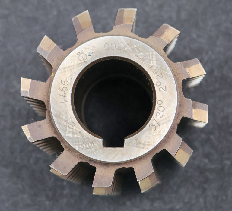 Bild des Artikels PWS-Zahnrad-Wälzfräser-gear-hob-m=-3mm-20°-EGW-Ø79x69xØ32mm-mit-LKN-BPII